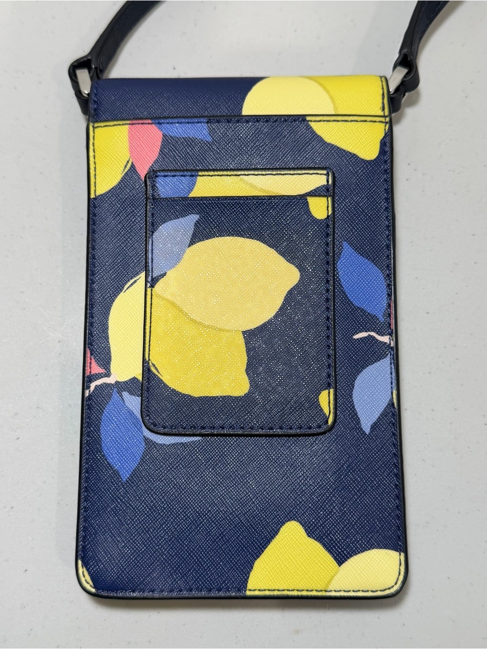 Kate Spade Cameron Lemon Zest North South Flap Phone Crossbody - Picture 13 of 13